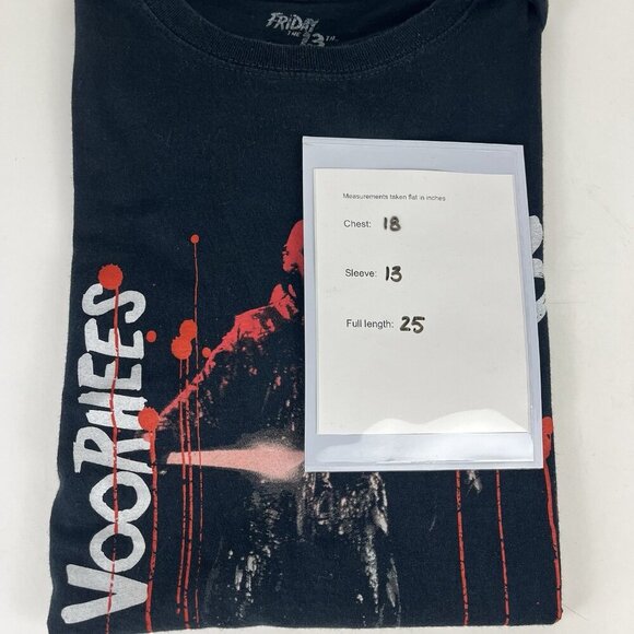 Friday The 13th VIII Jason Takes Manhattan Jason Voorhees T Shirt Size Medium S - Picture 4 of 4